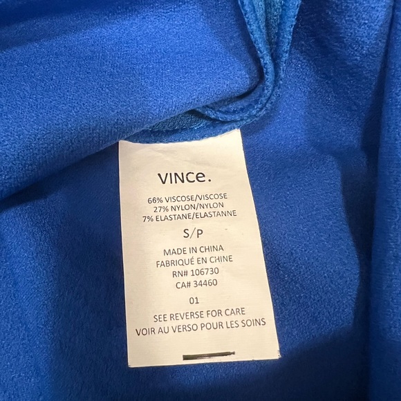 Vince Ponte sleeveless blue shift dress Size S - Picture 5 of 6